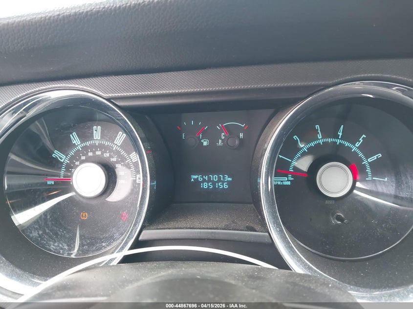 2010 Ford Mustang VIN: 1ZVBP8AN3A5104609 Lot: 44867696