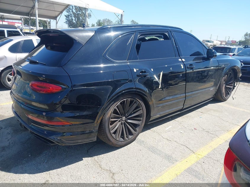 Vin: sjaar2zv0mc035986, lot: 45365008, bentley bentayga speed 20214