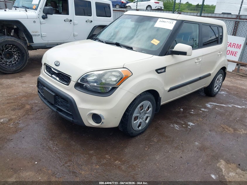 Vin: kndjt2a59d7511656, lot: 45365034, kia soul 20132