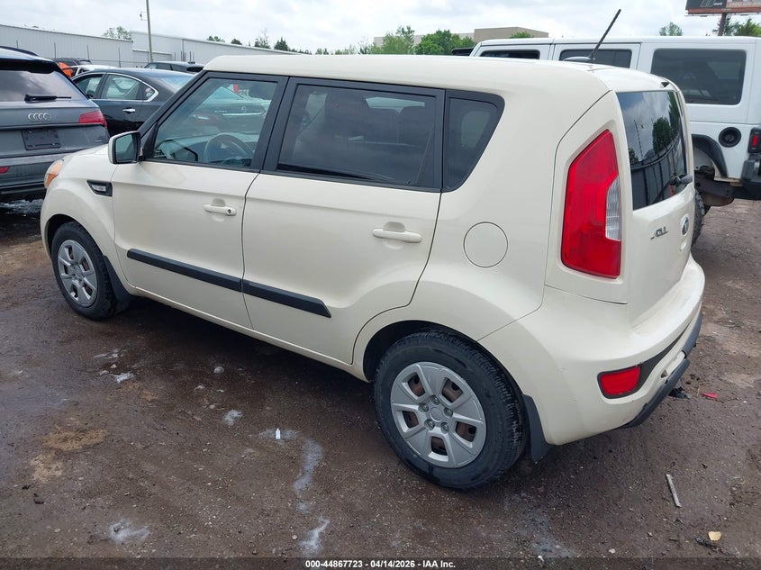 Vin: kndjt2a59d7511656, lot: 45365034, kia soul 20133