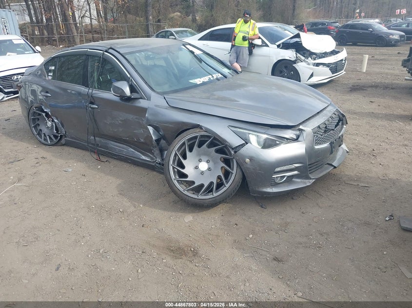 2015 Infiniti Q50 Premium VIN: JN1BV7ARXFM406260 Lot: 44867803