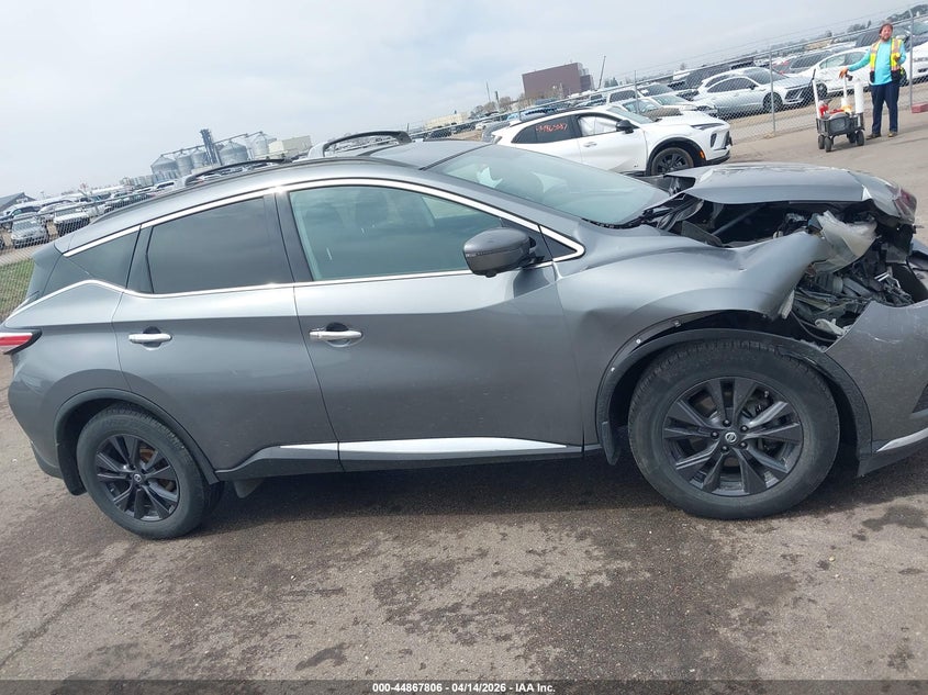 2018 Nissan Murano Sv VIN: 5N1AZ2MH0JN131810 Lot: 44867806