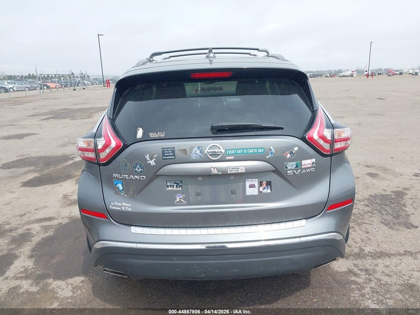 2018 Nissan Murano Sv VIN: 5N1AZ2MH0JN131810 Lot: 44867806