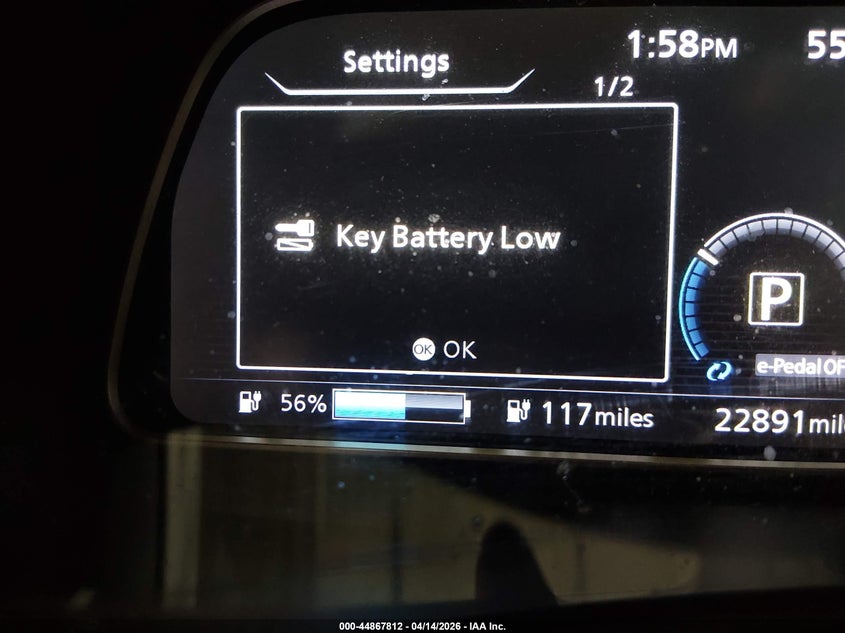 2020 Nissan Leaf Sv Plus 62 Kwh VIN: 1N4BZ1CPXLC310615 Lot: 44867812