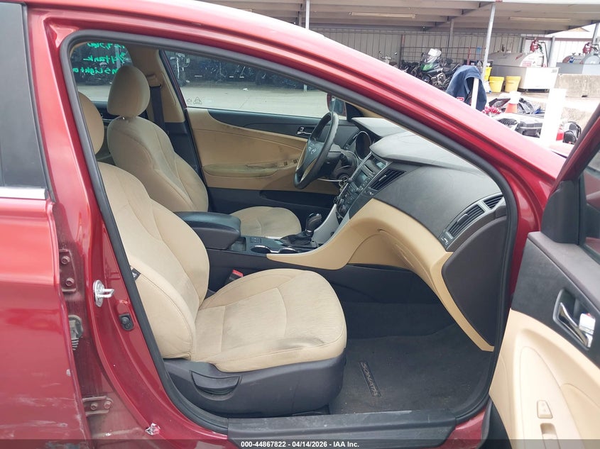 2014 Hyundai Sonata 2.4 Gls red Lot 111044867822 Vin 5NPEB4AC0EH891126