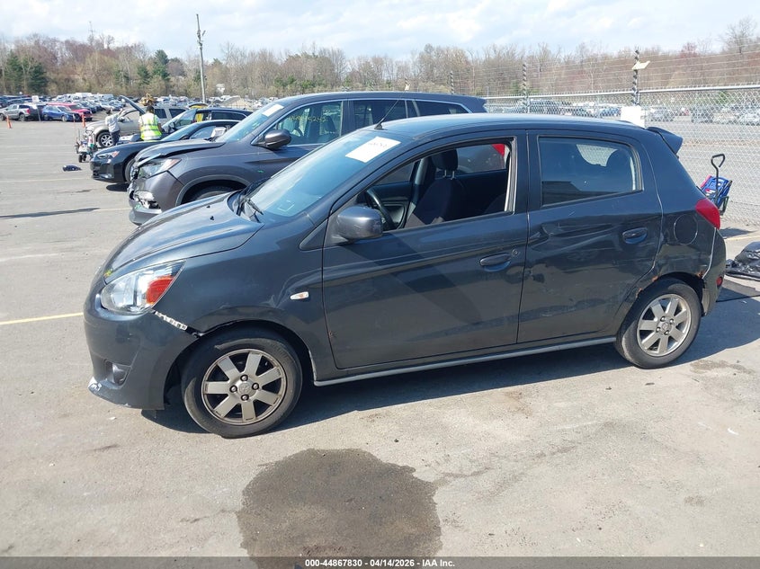 2014 Mitsubishi Mirage Es VIN: ML32A4HJXEH006474 Lot: 44867830