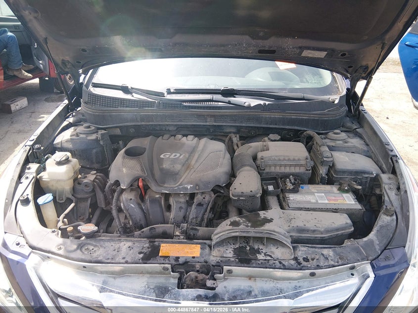 2012 Hyundai Sonata Gls VIN: 5NPEB4AC5CH397180 Lot: 44867847