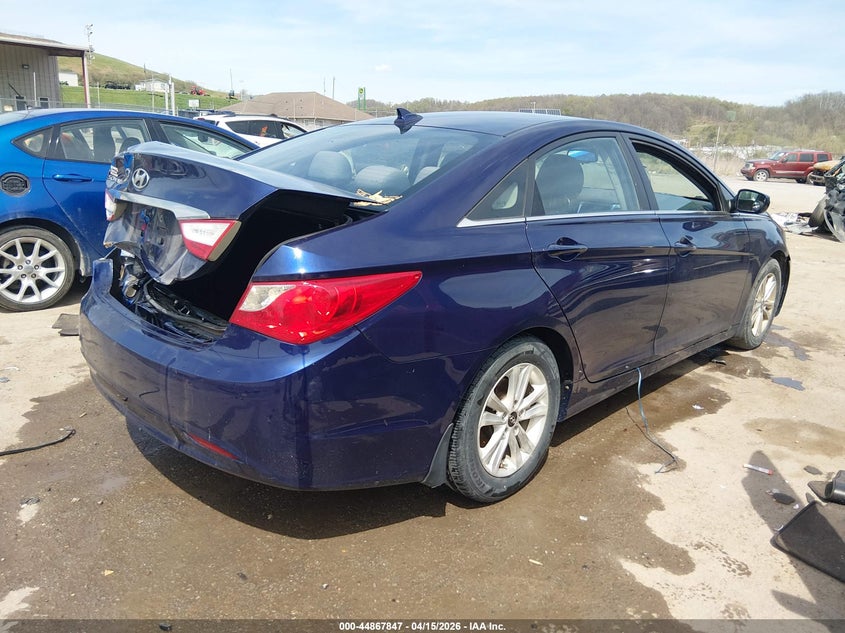 2012 Hyundai Sonata 2.4 Gls blue Lot 111044867847 Vin 5NPEB4AC5CH397180