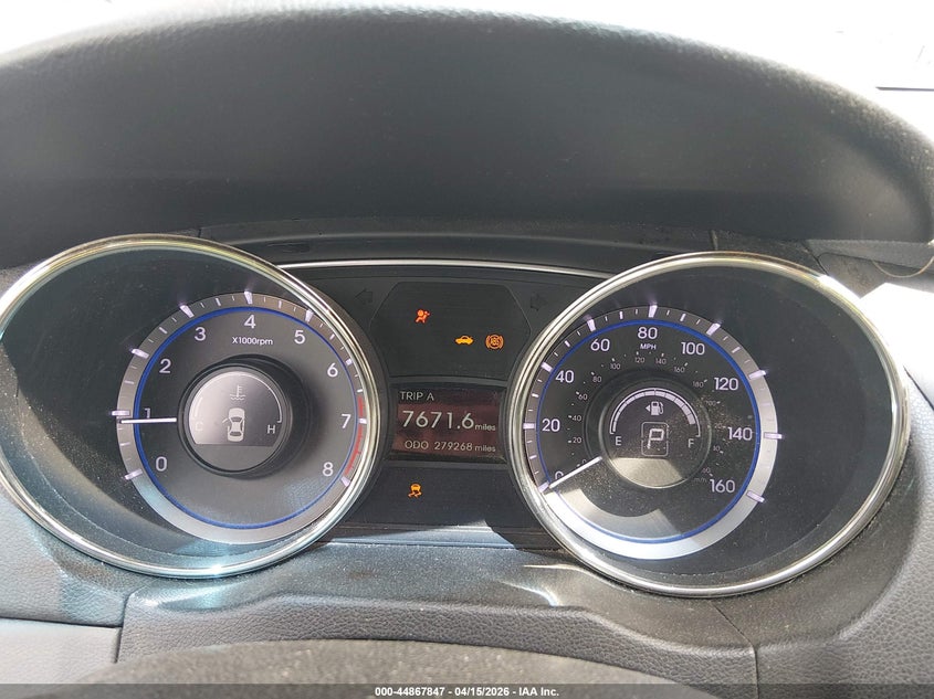 2012 Hyundai Sonata Gls VIN: 5NPEB4AC5CH397180 Lot: 44867847