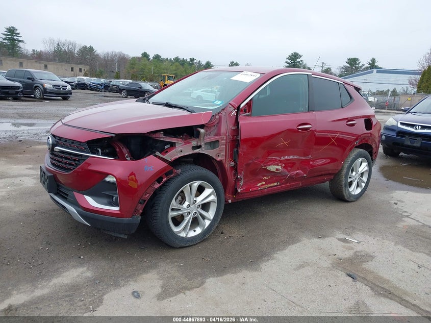 Vin: kl4mmbs20lb080483, lot: 45365203, buick encore gx fwd preferred 20202