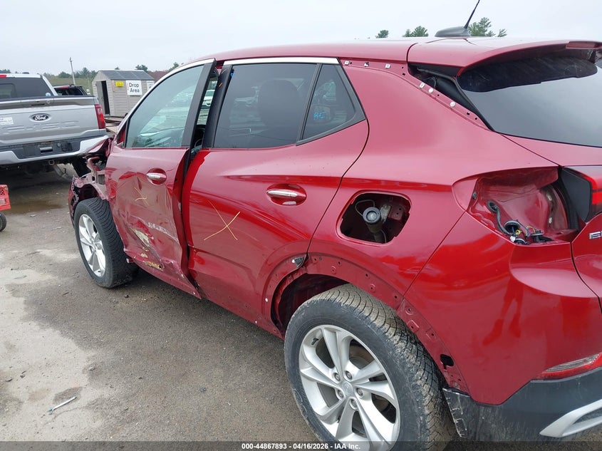 2020 Buick Encore gx 1.2 Encore Gx Fwd Preferred red Lot 111044867893 Vin KL4MMBS20LB080483