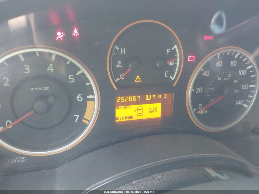 2008 Nissan Titan Se/Xe VIN: 1N6AA07D28N349196 Lot: 44867985