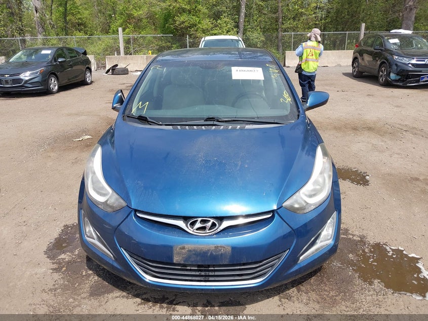 2015 Hyundai Elantra Se VIN: KMHDH4AE0FU300744 Lot: 44868027