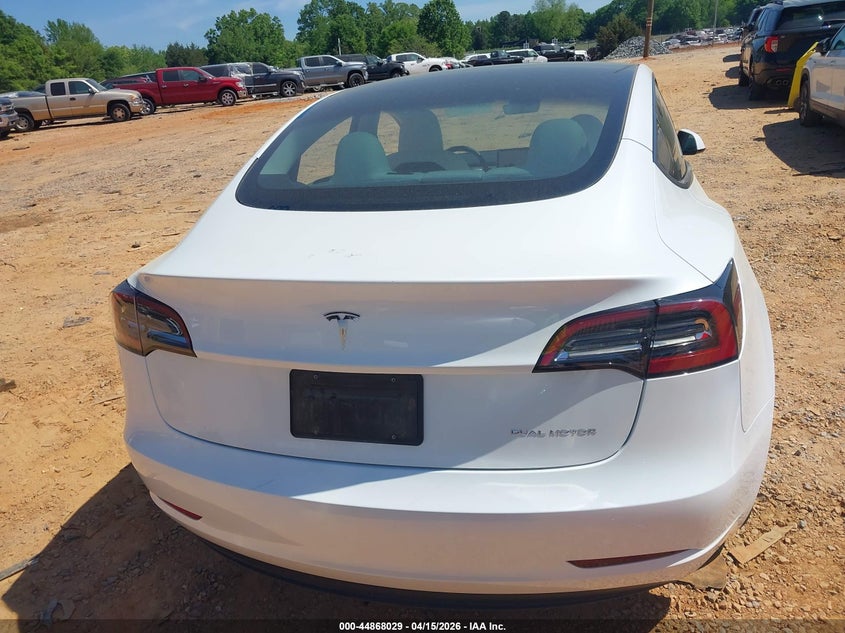 2023 Tesla Model 3 Long Range Dual Motor All-Wheel Drive VIN: 5YJ3E1EBXPF704667 Lot: 44868029