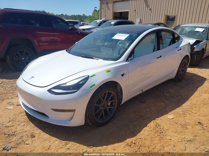 2023 Tesla Model 3 Long Range Dual Motor All-Wheel Drive VIN: 5YJ3E1EBXPF704667 Lot: 44868029