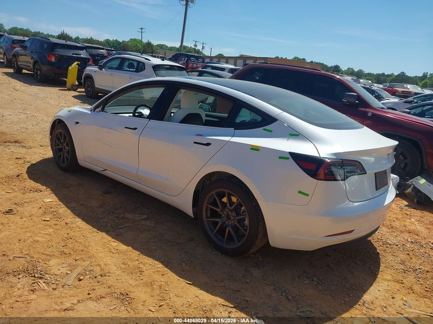 2023 Tesla Model 3 Long Range Dual Motor All-Wheel Drive VIN: 5YJ3E1EBXPF704667 Lot: 44868029