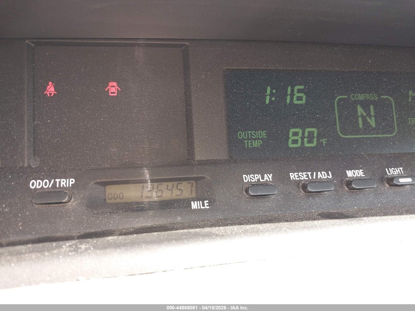 2002 Toyota Avalon Xls VIN: 4T1BF28B92U224464 Lot: 44868081