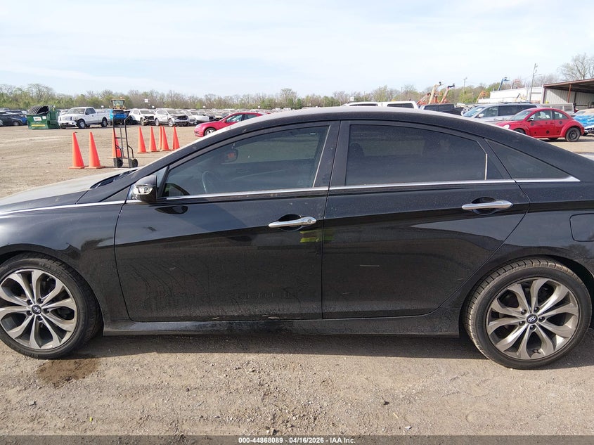 2014 Hyundai Sonata 2.4 Se Black Lot 111044868089 Vin 5NPEC4AC8EH850238