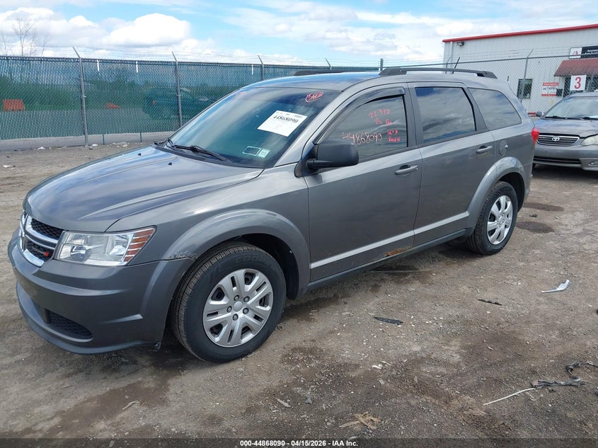 2013 Dodge Journey 2.4 Se grey Lot 111044868090 Vin 3C4PDCAB5DT723565