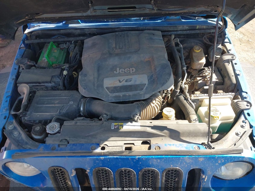 2016 Jeep Wrangler Unlimited Sport VIN: 1C4BJWDG1GL251179 Lot: 44868092