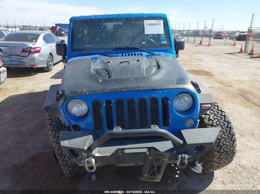 2016 Jeep Wrangler Unlimited Sport VIN: 1C4BJWDG1GL251179 Lot: 44868092