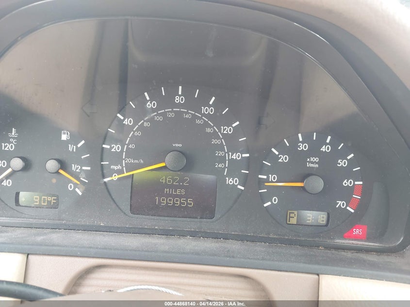 2000 Mercedes-Benz E 320 4M VIN: WDBJF82J3YX036726 Lot: 44868140