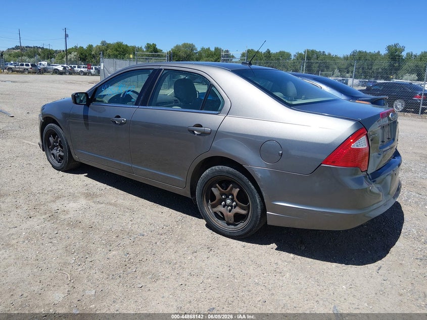 Vin: 3fahp0hg3br122232, lot: 45365453, ford fusion se 20113