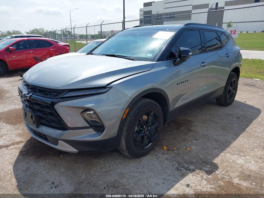 2024 Chevrolet Blazer 2.0 Fwd 3Lt grey Lot 111044868178 Vin 3GNKBDR46RS178900