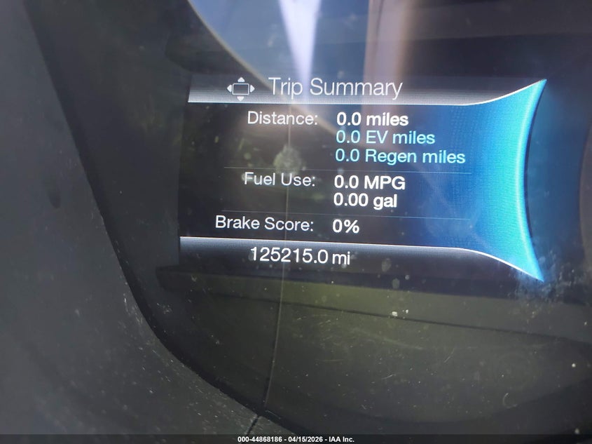 2014 Ford Fusion Hybrid Se VIN: 3FA6P0LU9ER236194 Lot: 44868186