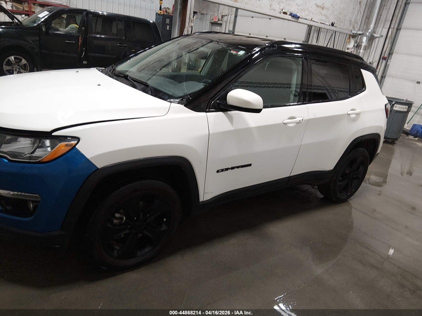 2021 Jeep Compass 2.4 Altitude 4X4 white Lot 111044868214 Vin 3C4NJDBB0MT505991