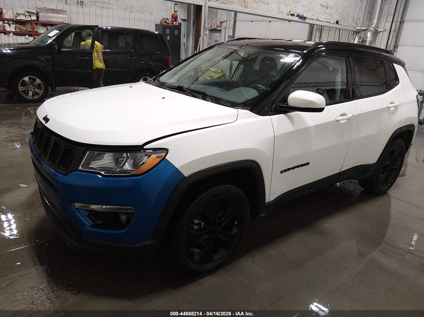 2021 Jeep Compass 2.4 Altitude 4X4 white Lot 111044868214 Vin 3C4NJDBB0MT505991