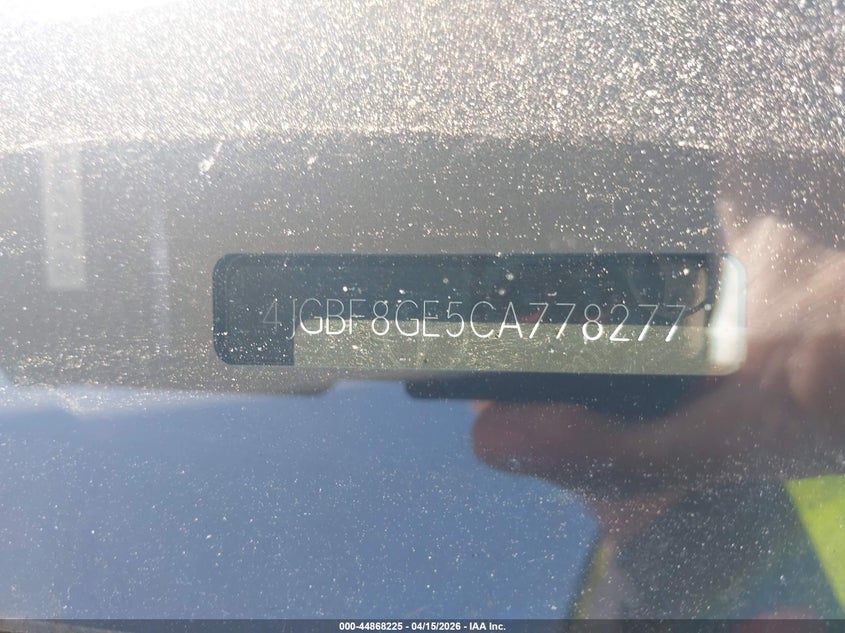 2012 Mercedes-Benz Gl 550 4Matic VIN: 4JGBF8GE5CA778277 Lot: 44868225