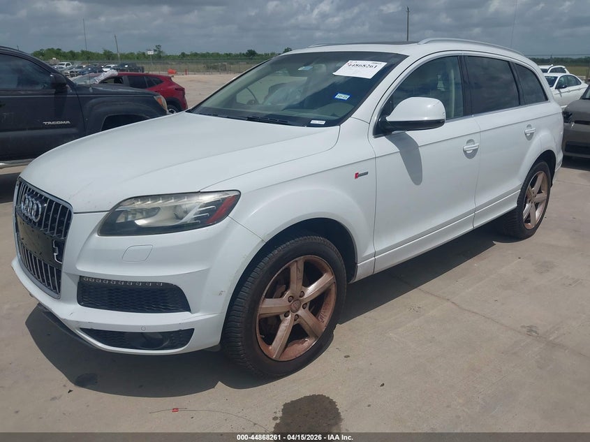 Vin: wa1dgafe6cd008617, lot: 45365572, audi q7 3.0t s line prestige 20122