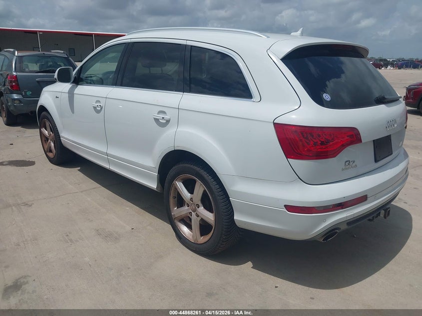 Vin: wa1dgafe6cd008617, lot: 45365572, audi q7 3.0t s line prestige 20123