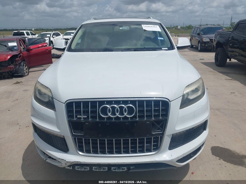 2012 Audi Q7 3.0T S Line Prestige VIN: WA1DGAFE6CD008617 Lot: 44868261