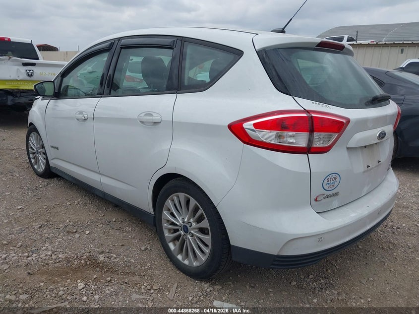 Vin: 1fadp5au4jl101169, lot: 45365579, ford c-max hybrid se 20183