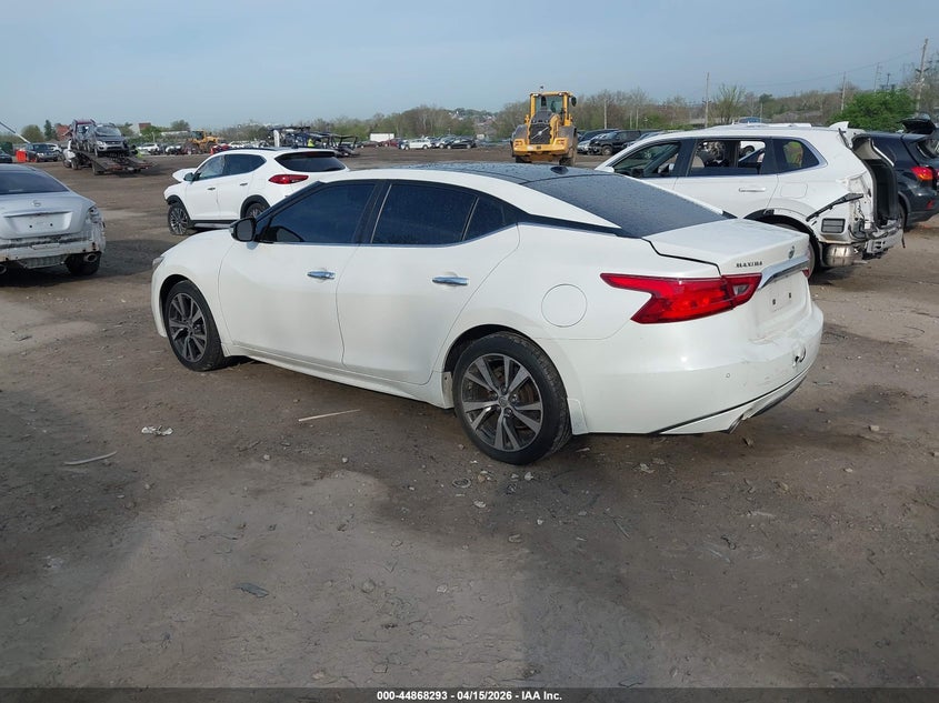 Vin: 1n4aa6ap0gc398681, lot: 45365604, nissan maxima 3.5 sl 20163