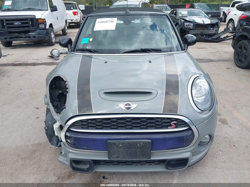 2016 Mini Convertible Cooper S VIN: WMWWG9C55G3A91454 Lot: 44868298