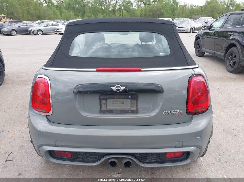 2016 Mini Convertible Cooper S VIN: WMWWG9C55G3A91454 Lot: 44868298