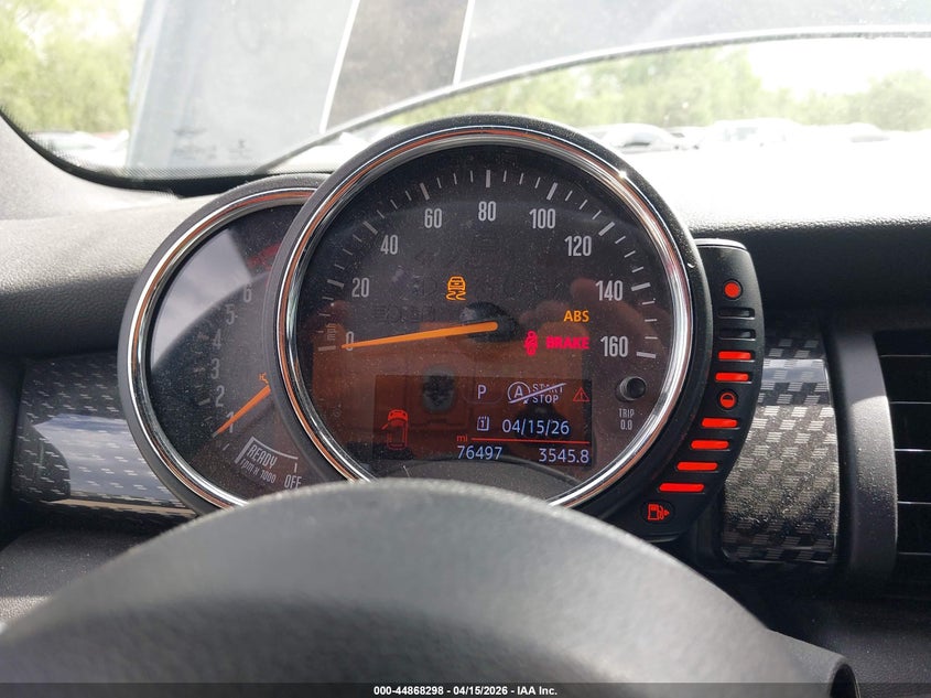 2016 Mini Convertible Cooper S VIN: WMWWG9C55G3A91454 Lot: 44868298