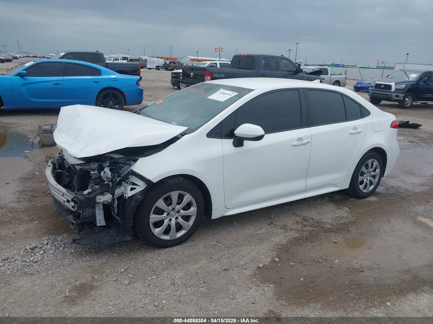 2020 Toyota Corolla Le VIN: JTDEPRAEXLJ036647 Lot: 44868304