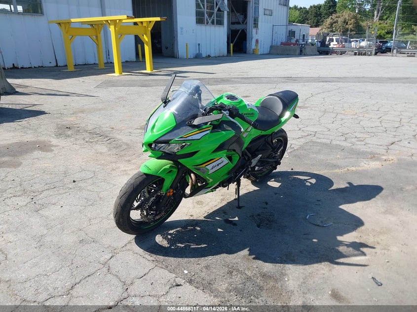 2025 Kawasaki Ninja Kawasaki Ex650 P green Lot 111044868317 Vin ML5EXEP19SDAE2300
