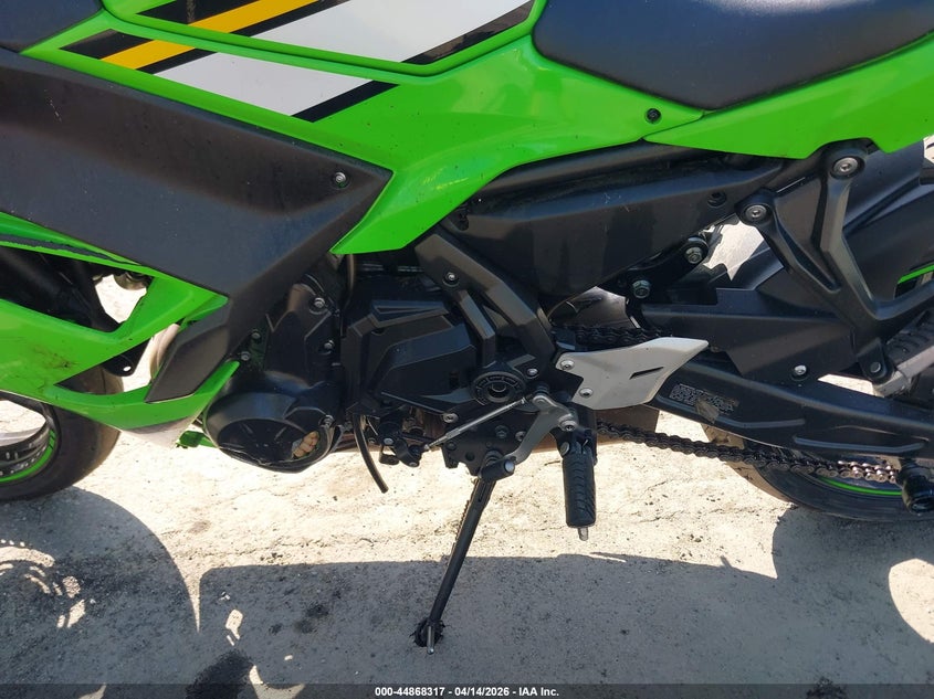 2025 Kawasaki Ninja Kawasaki Ex650 P green Lot 111044868317 Vin ML5EXEP19SDAE2300