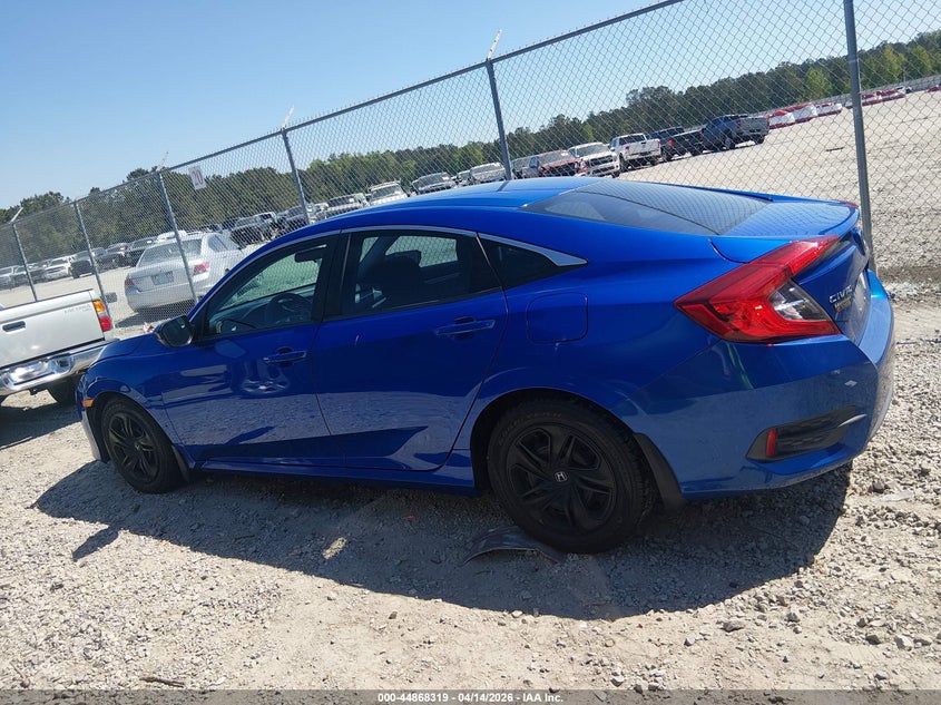 19XFC2F53HE026501 2017 Honda Civic 2.0 Lx blue