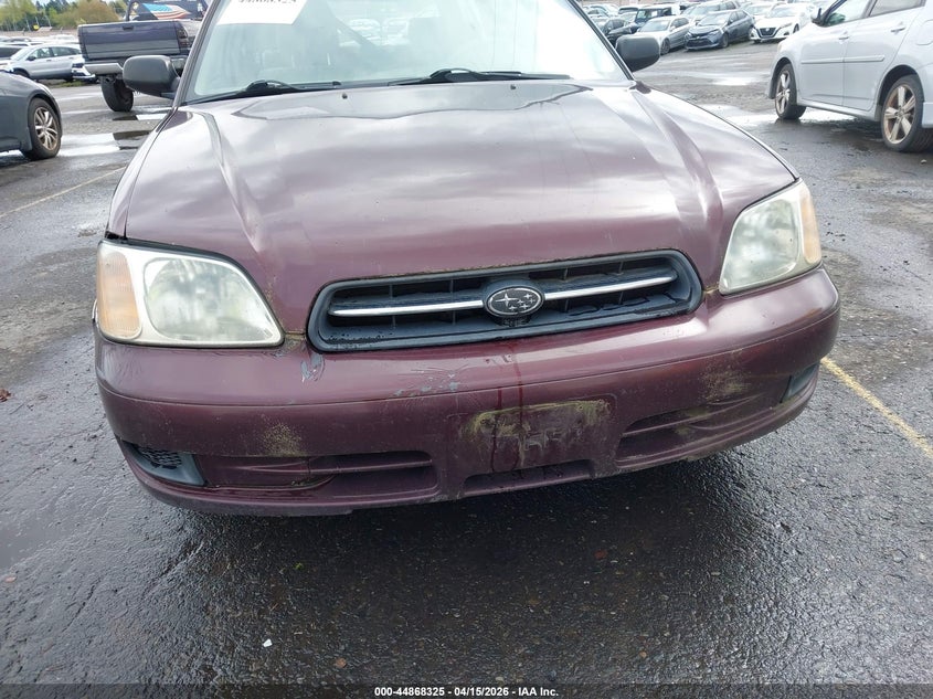 2000 Subaru Legacy L VIN: 4S3BH6354Y7302454 Lot: 44868325