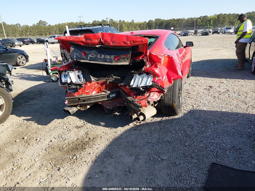 2015 Ford Mustang 2.3 Ecoboost red Lot 111044868333 Vin 1FA6P8TH9F5307075