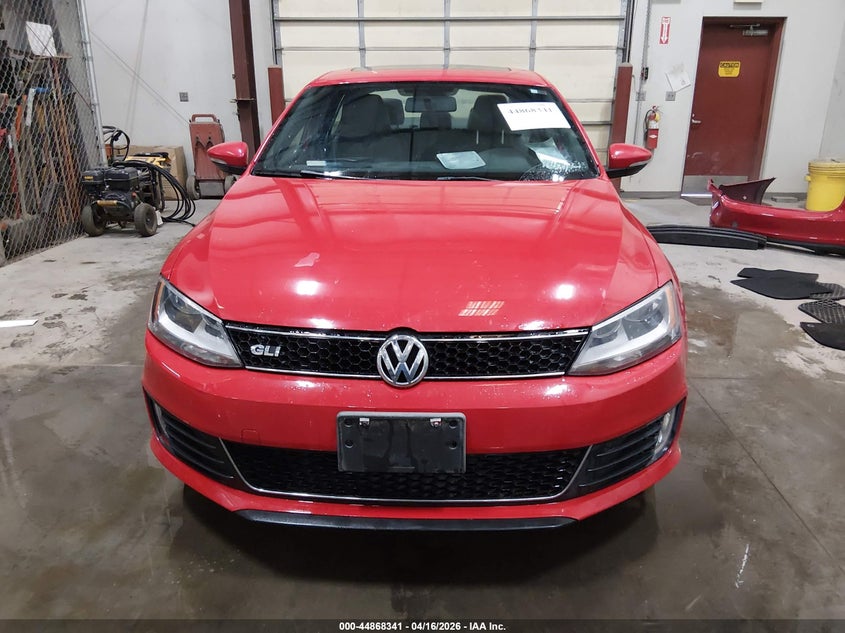 2013 Volkswagen Jetta 2.0 Gli Autobahn red Lot 111044868341 Vin 3VW4A7AJ5DM233967