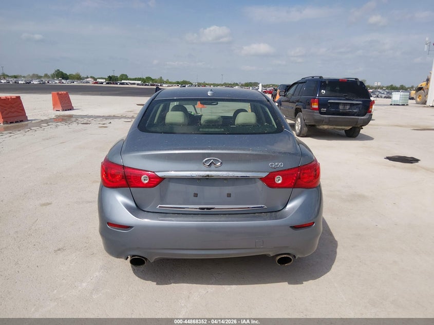 2014 Infiniti Q50 Hybrid Premium VIN: JN1AV7AP3EM690923 Lot: 44868352