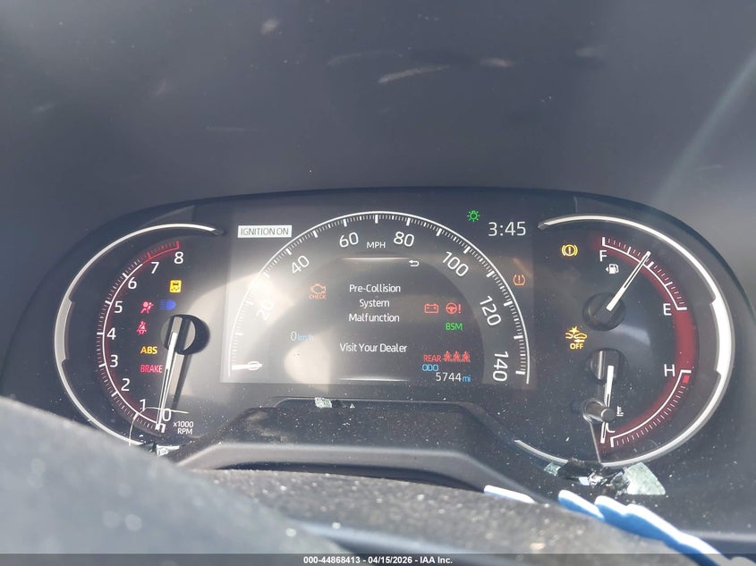 2025 Toyota Rav4 Xle VIN: 2T3P1RFV7SW630938 Lot: 44868413