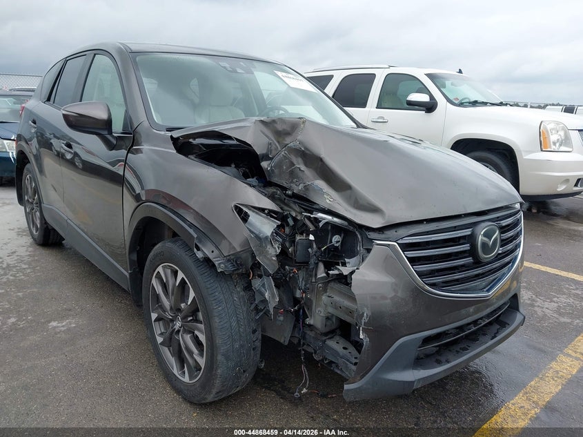 2016 Mazda Cx-5 2.5 Grand Touring Grey Lot 111044868459 Vin JM3KE2DYXG0695157